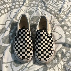 Checkered Vans